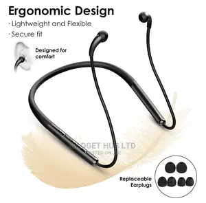 Neckband Earphones Connects to Two Phones Very Good Quality