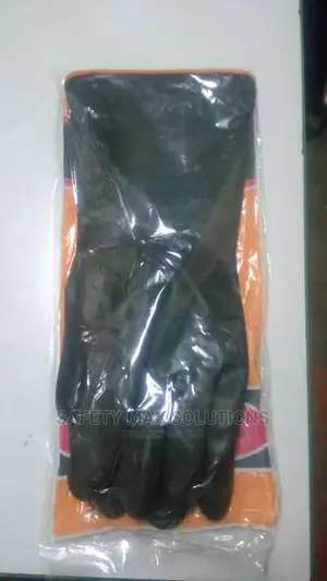 Safety Sun Rubber Gloves Chemical Gloves
