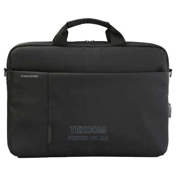 Kingsons Smart Shoulder Bag 15.6" Black - KB KS3191W-B