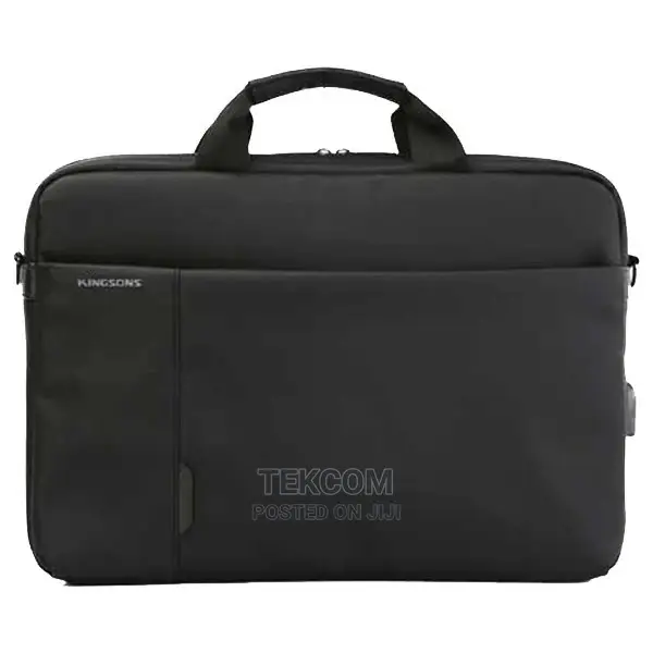 Kingsons Smart Shoulder Bag 15.6" Black - KB KS3191W-B