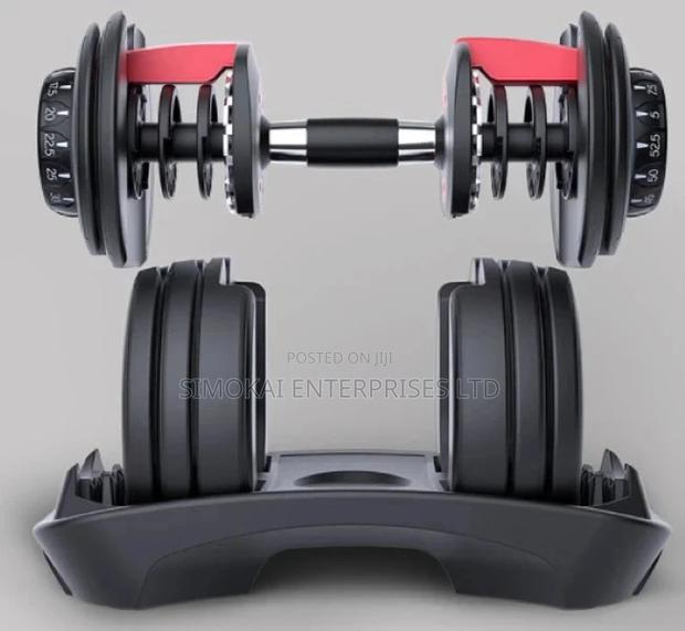 24kg Adjustable Weight Dumbbell - main view