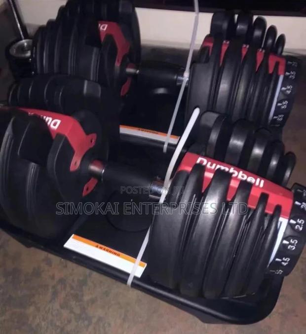 New 24kg Smart Adjustable Dumbells - main view