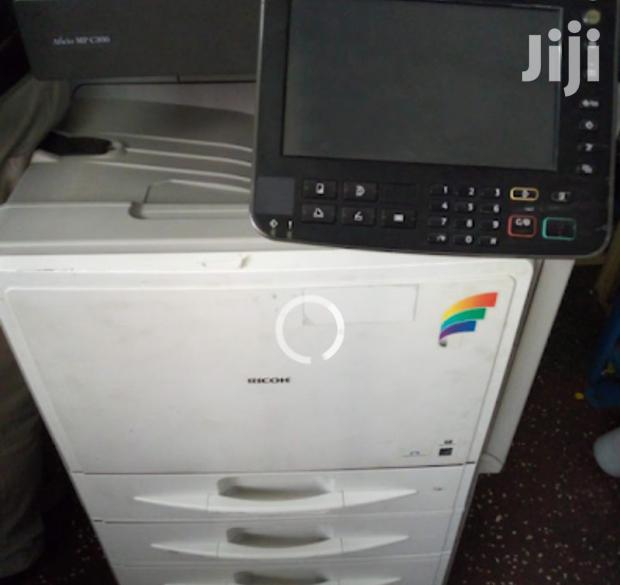 Coloured Ricoh Aficio Mp C 300 Photocopier Machine