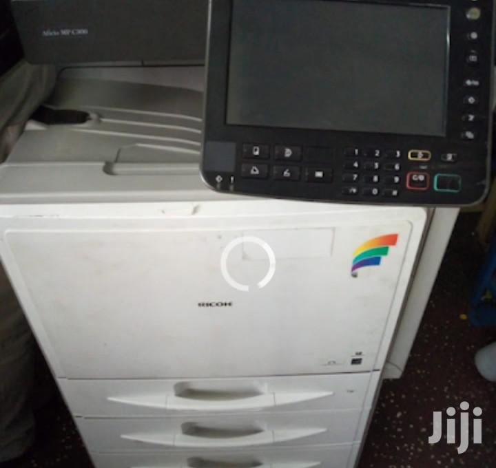 Coloured Ricoh Aficio Mp C 300 Photocopier Machine
