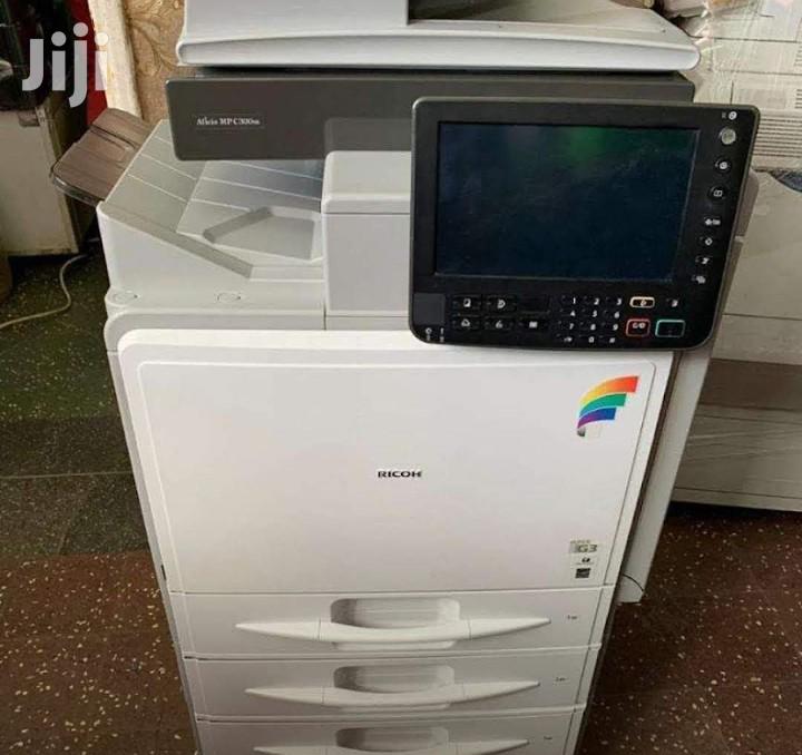 Coloured Ricoh Aficio Mp C 300 Photocopier Machine