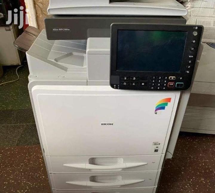 Coloured Ricoh Aficio Mp C 300 Photocopier Machine