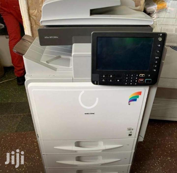 Coloured Ricoh Aficio Mp C 300 Photocopier Machine