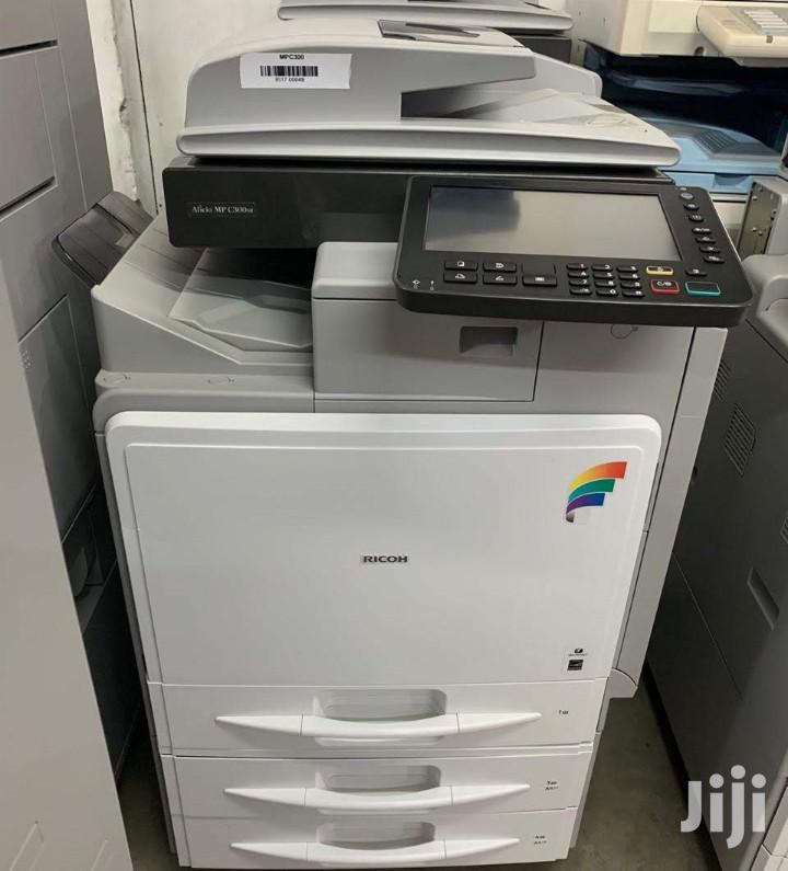 Coloured Ricoh Aficio Mp C 300 Photocopier Machine