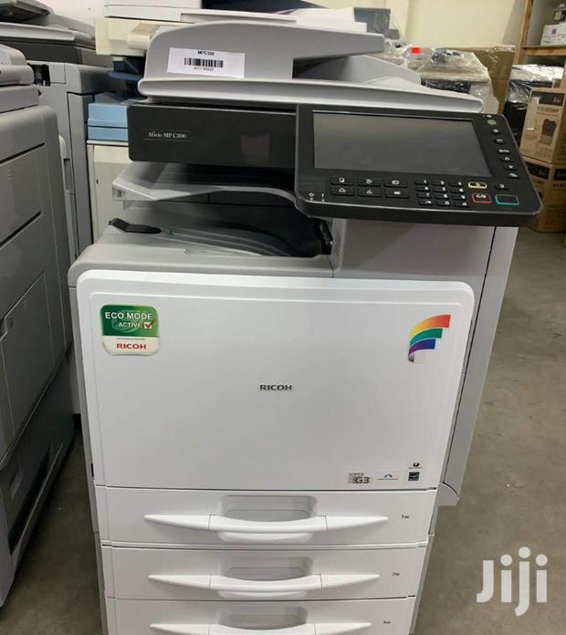 Coloured Ricoh Aficio Mp C 300 Photocopier Machine