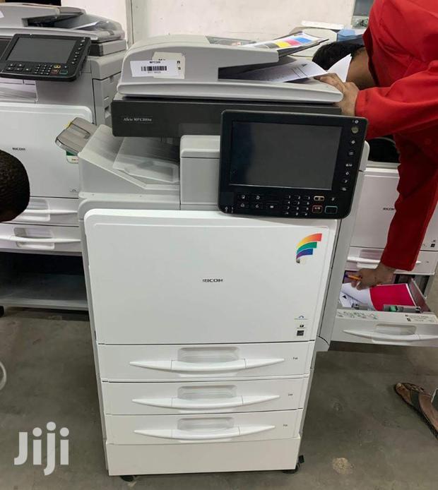 Coloured Ricoh Aficio Mp C 300 Photocopier Machine