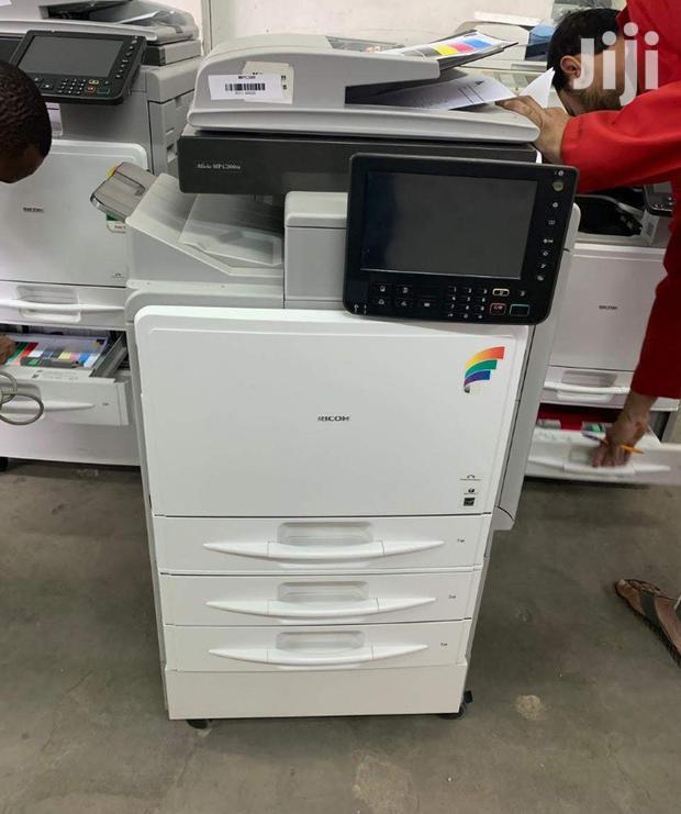 Coloured Ricoh Aficio Mp C 300 Photocopier Machine