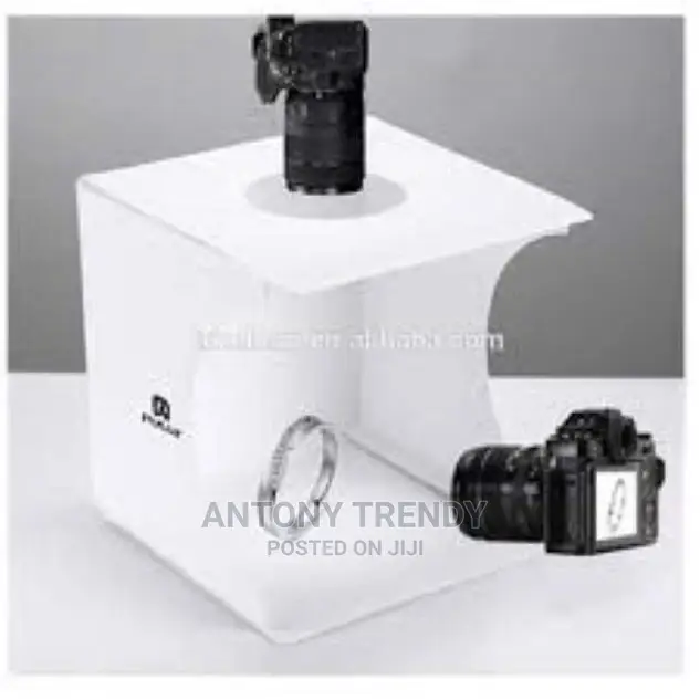 Portable 20x20cm Mini Folding Lightbox LED Studio Softbox Fo