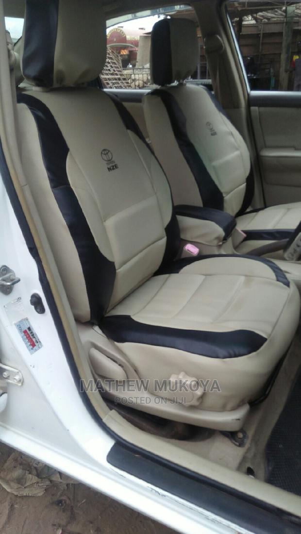Black Blended With Beige Car Seat Covers