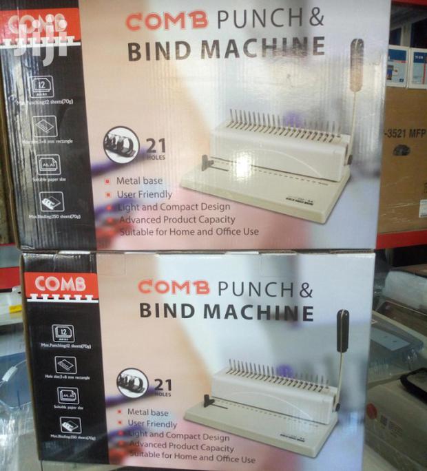 Effective Binding Machine - main view