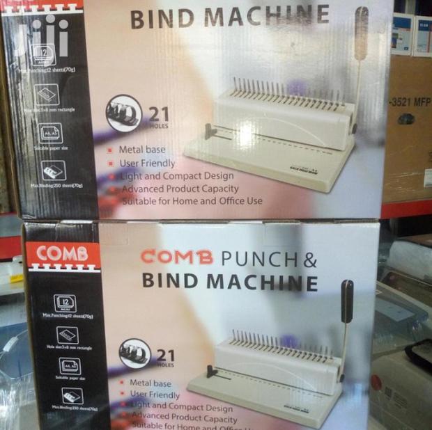 Effective Binding Machine - main view