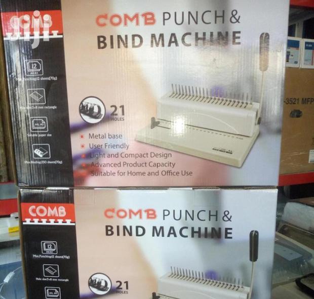 Effective Binding Machine - main view