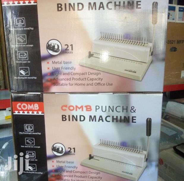 Effective Binding Machine - main view