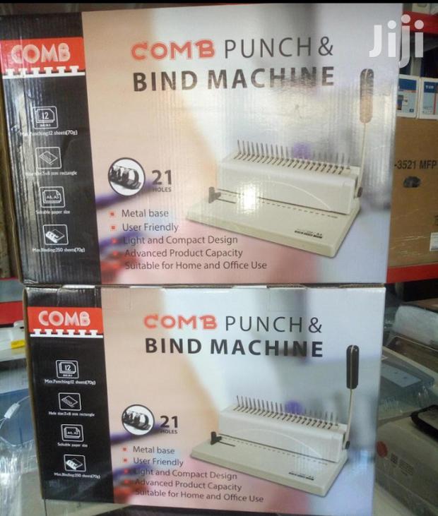 Effective Binding Machine - main view