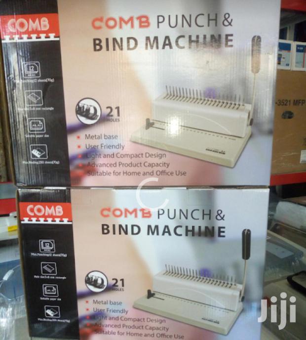 Effective Binding Machine - main view