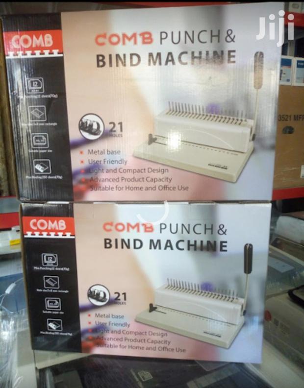 Effective Binding Machine - main view