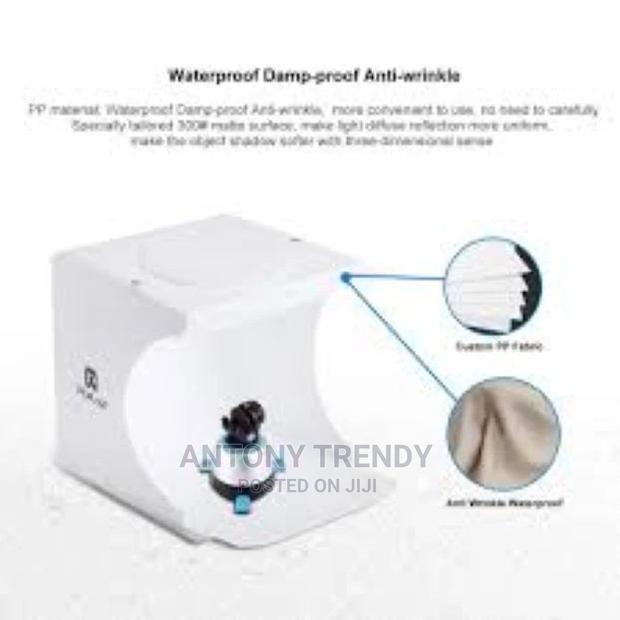 Photo Box, Photo Tent Light Tent 30x30 Cm With 3 Light Color