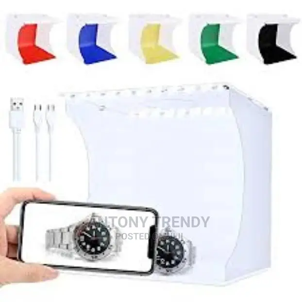 Sufficient Light Source30cm Photo Softbox Portable Folding S