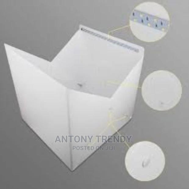 PULUZ 40cm Folding Portable 24W 5500K White Light Dimmable P
