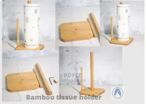 Bamboo Tissue Holder