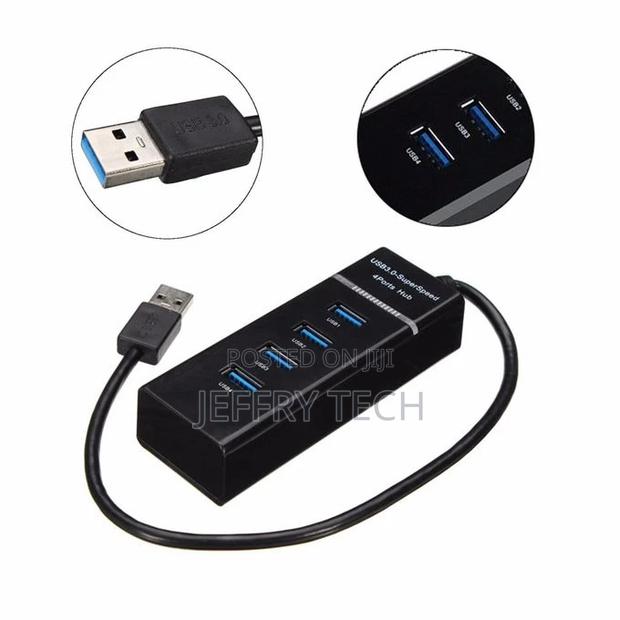 USB 3.0 High Speed 4 Ports HUB Splitter Adapter -