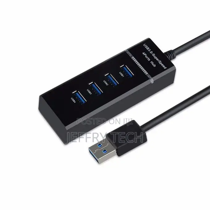 USB 3.0 High Speed 4 Ports HUB Splitter Adapter -