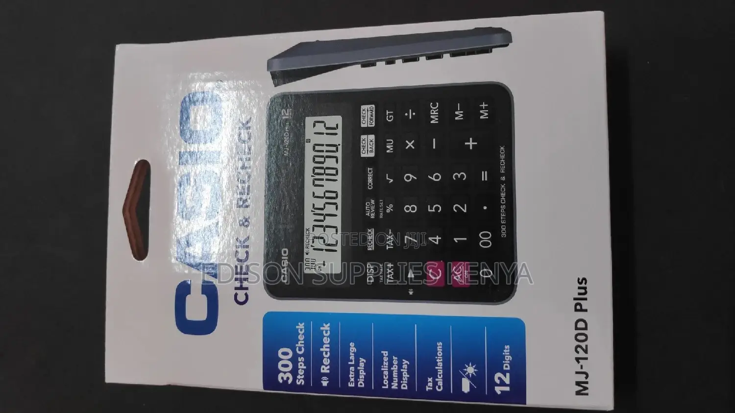 Casio Mj-120d Plus Desktop Calculator Mj 120d Plus Original