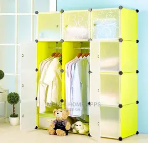 Plastic Wardrobe 3 Column