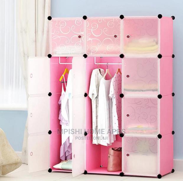 Plastic Wardrobe 3 Column