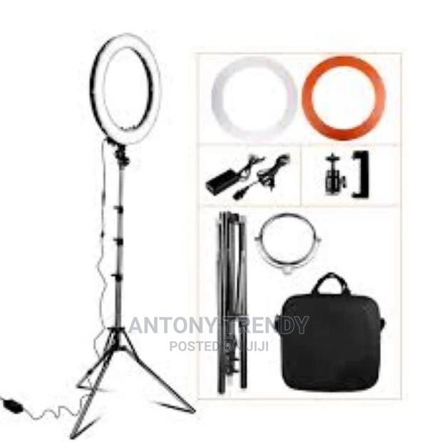 Upraded Version RL 18 Inches Rechargeable LED Ring Light - main view