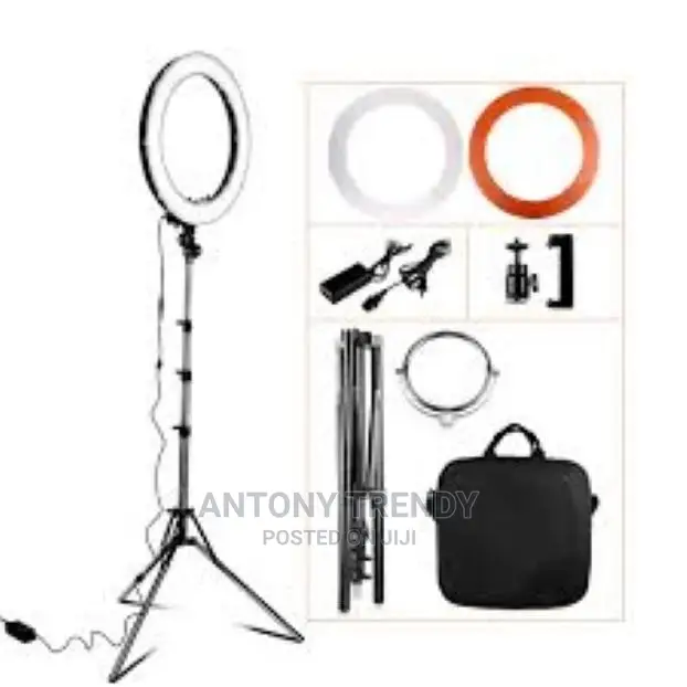 Upraded Version RL 18 Inches Rechargeable LED Ring Light