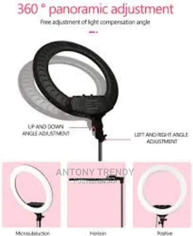 2021 New Arrival RL-21 Ring Light Kit 21" 48cm Outer 55W 550