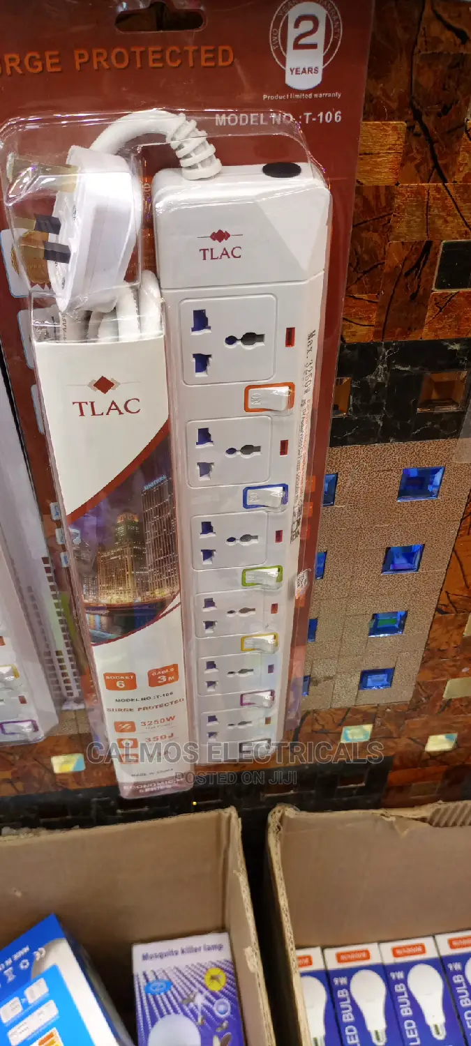 6way Extension Socket