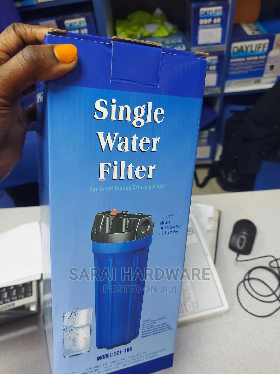 Single Water Filter| Blue Body