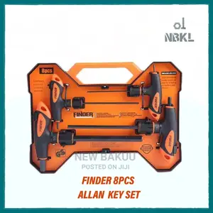 Finder 8pcs Hex Head Allen Key Set