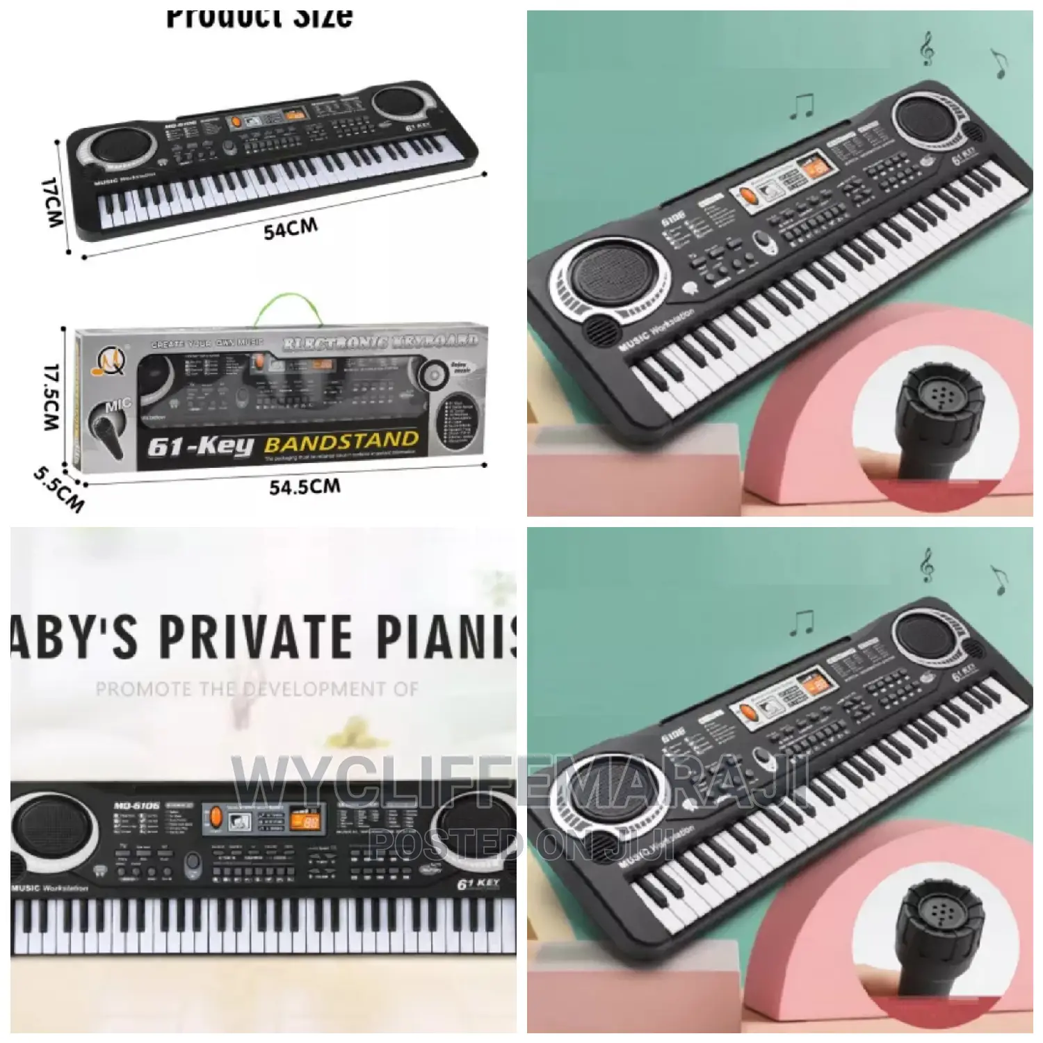 61key Kids Piano Keyboard