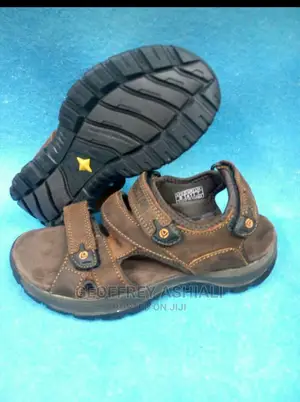 Fashion Casual Mens Open Leather Shoes Sandals