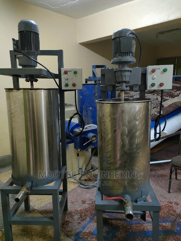 Modtec: New Geared Motor Liquid Soap Mixers