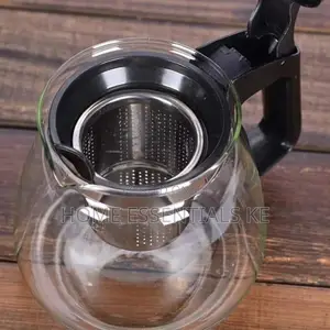 Stainless Steel High Resistant Glass Tea Pot 1100ml*