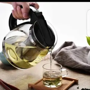 Stainless Steel High Resistant Glass Tea Pot 1100ml*