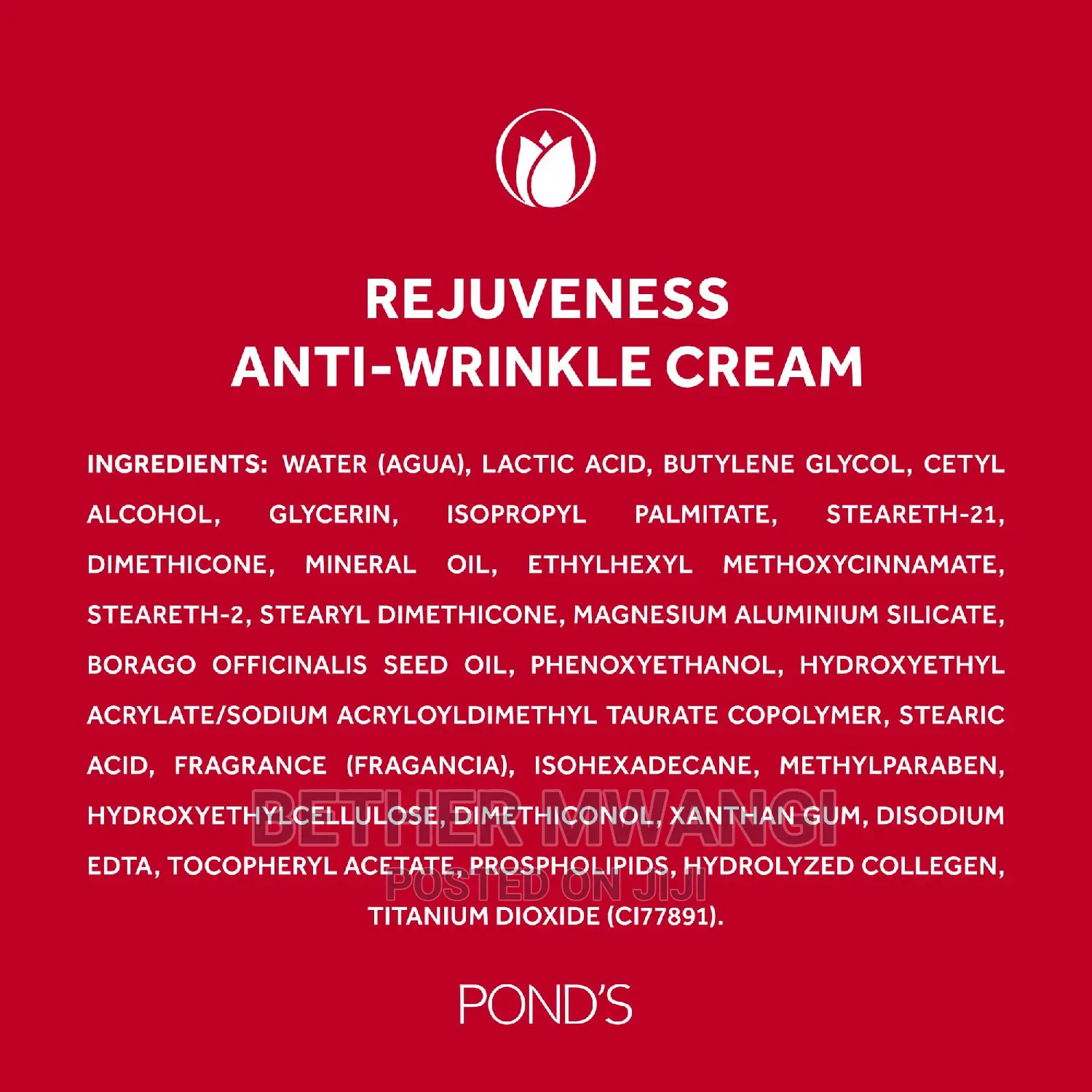 Pond's Anti-Wrinkle Face Cream