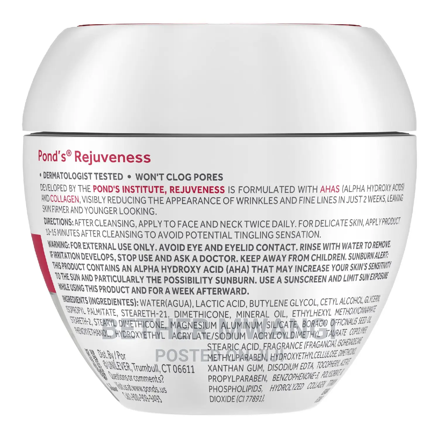 Pond's Anti-Wrinkle Face Cream
