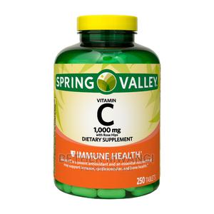 Spring Valley Vitamin C With Rose Hips Tablets, 1000 Mg - thumbnail 2