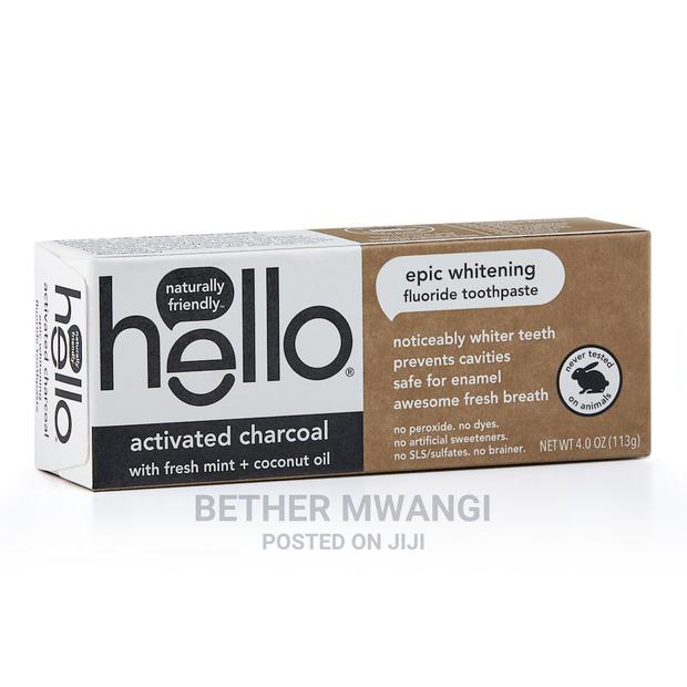 Hello Activated Charcoal Whitening Fluoride Toothpaste - thumbnail 2
