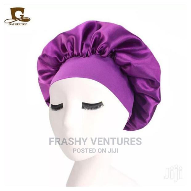 Purple Satin Cap - main view