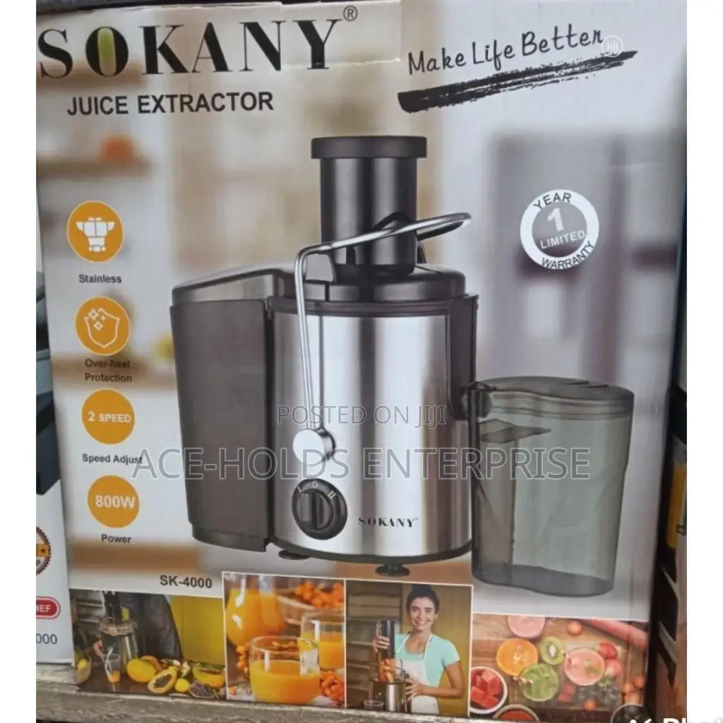 Sokany Juice Extractor.